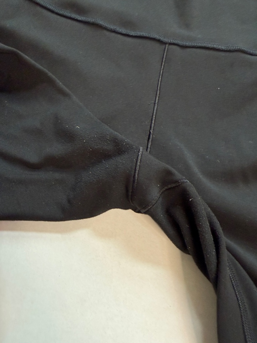 Adidas High-Rise Workout Leggings Cropped Black size Large - Picture 5 of 13